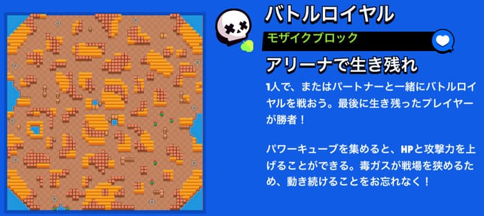 ブロスタのモザイクブロック
