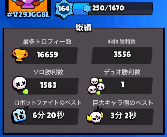 モキチのブロスタ戦績10月版